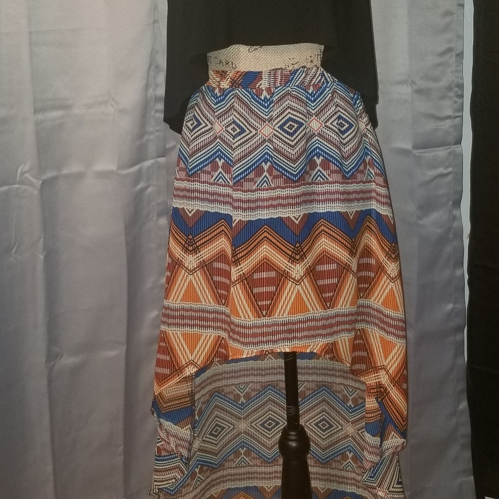 F21 high low skirt